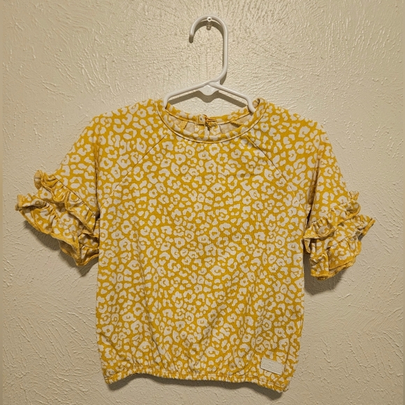 7 For All Mankind Yellow Toddler Top - Picture 1 of 4